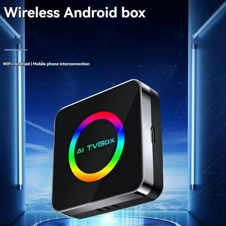 Android 13 Ai TVBox Box Carplay WIFI6 2G+32G Wireless