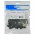 thumbnail image 2 of ICC Module-Coupler- Cat 5e 25 pk- Black - 25 Pack - 1 x RJ-45 Network Female  (IC107C5CBK), 2 of 2