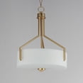 thumbnail image 2 of 21287SWSBR-Maxim Lighting-Dart - 3 Light Entry Foyer Pendant-21 Inches Tall and 16.75 Inches Wide-Satin Brass Finish, 2 of 9