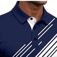 thumbnail image 4 of Dolkfu Men Shirts Casual Long Sleeve Graphic Work Polos Golf Office Regular Fit Mens Tshirts XL, 4 of 5