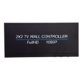 thumbnail image 3 of Controlador de Pared de Video 2x2 Full HD 1080P 4 Canales Empalme de Pantalla Controlador de Procesador de Pantalla de Video Compatible con para Enchufe de EE. UU., 3 of 10
