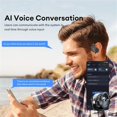 thumbnail image 4 of QUTETN Al Earbuds Translators  HY-T26 Pro Wireless Bluetooth AI Translation Earbuds  AI Translation Earbuds Real Time 73 Languages  Al Translation Earphones - Break The Language Barrier, 4 of 7