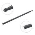 thumbnail image 4 of Uxcell Palillos de tambor de fibra de carbono, palillo antideslizante 5A negro para bateristas adultos, instrumento musical de percusión, 4 of 7
