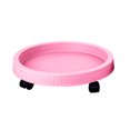 thumbnail image 2 of Flmtop Plastic Gardening Pot Tray Flower Planter Stand Base Holder with/without Wheels, 2 of 9