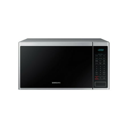 Samsung - 1.4 cu. ft. Countertop Microwave with Sensor Cook - Stainless steel