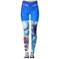 thumbnail image 2 of Pantalon de Sport de Course Imprimé de Noël Taille Haute Coloré pour Femmes, 2 of 7