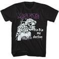 thumbnail image 1 of Misfits Die Die Black Adult T-Shirt Lt, 1 of 2