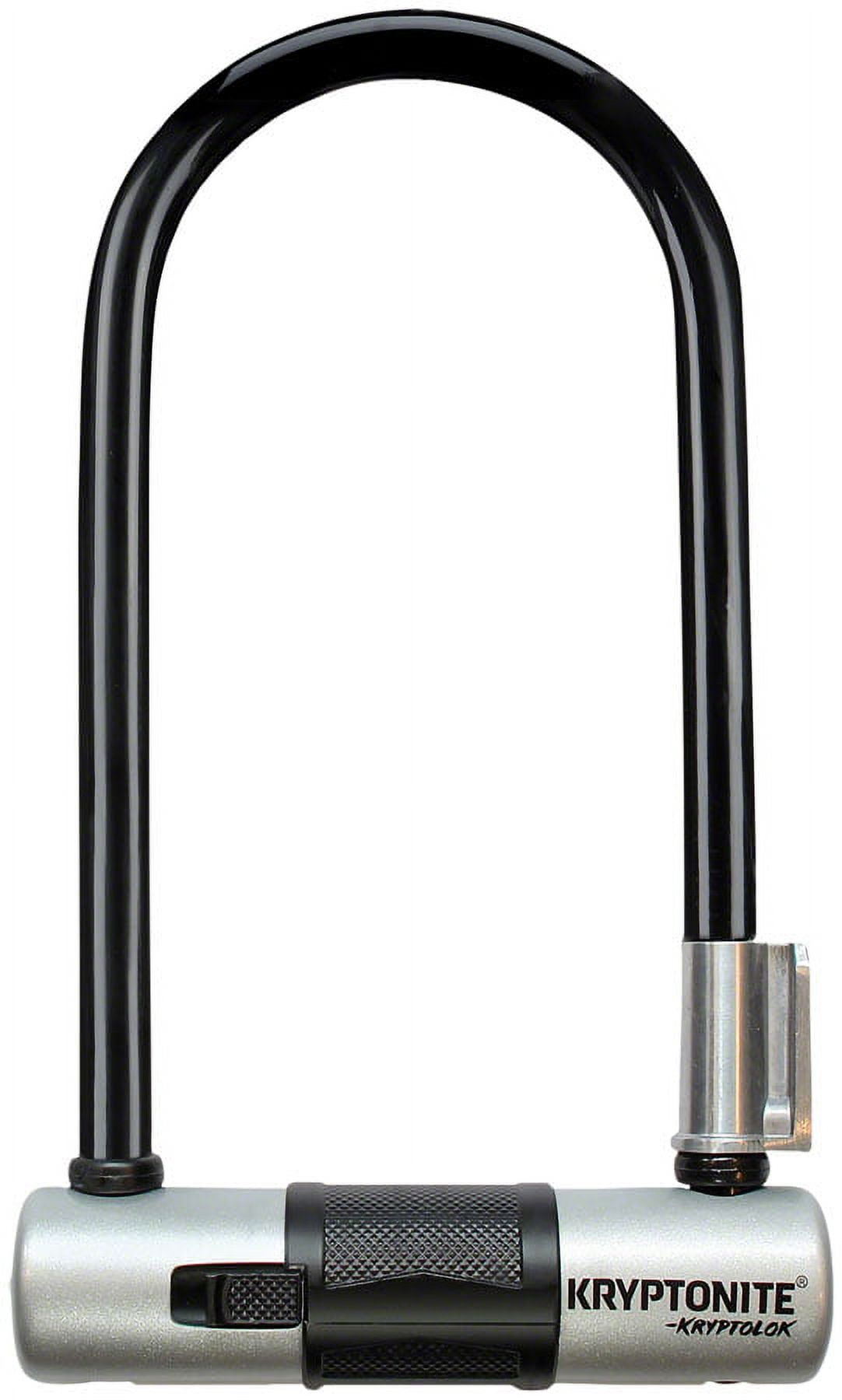 Kryptonite Kryptolok Combo Std, U-Lock, Combination, 102x229mm, 4x9", Thickness in mm: 12.7mm, Black