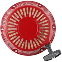 Pull Plate Recoil Starter Replacement Compatible with GX390 GX610 11HP 13HP Engines for Lawn Mower Generator, Aftermarket