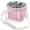 Pink, variant on Portable Insulated 4 Drink Carrier Bag Water Bottle Holder with Strap, Cruise Essentials 2026