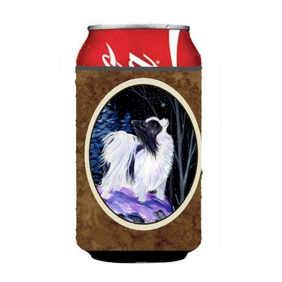 Starry Night Papillon Can Or bottle sleeve Hugger