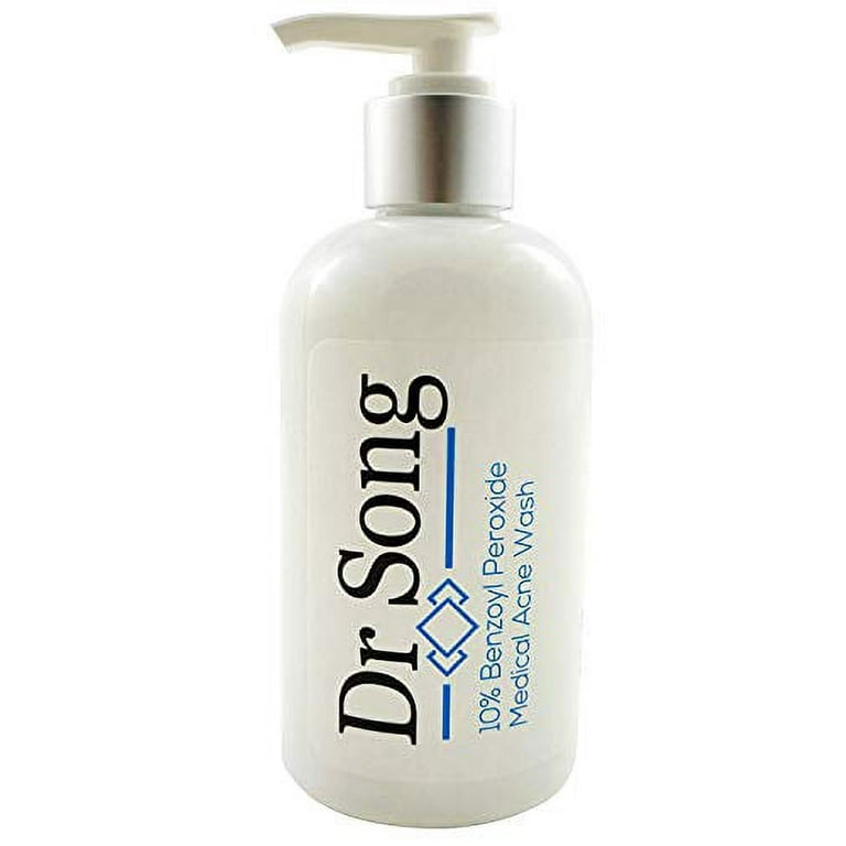 Dr Song Benzoyl Peroxide Wash 10% Acne Treatment: Acne Face Wash & Body  Wash Lone this ASIN