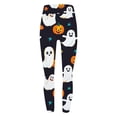 thumbnail image 5 of Trikvn Halloween Leggings for Women High Waisted Cute Ghost Pumpkin Star Print Yoga Pants Fall Spooky Tights Holiday Casual, 5 of 5