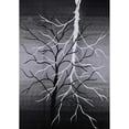 thumbnail image 1 of Ahgly Company Indoor Rectangle Mid-Century Modern Charcoal Black Oriental Area Rugs, 2' x 4', 1 of 6