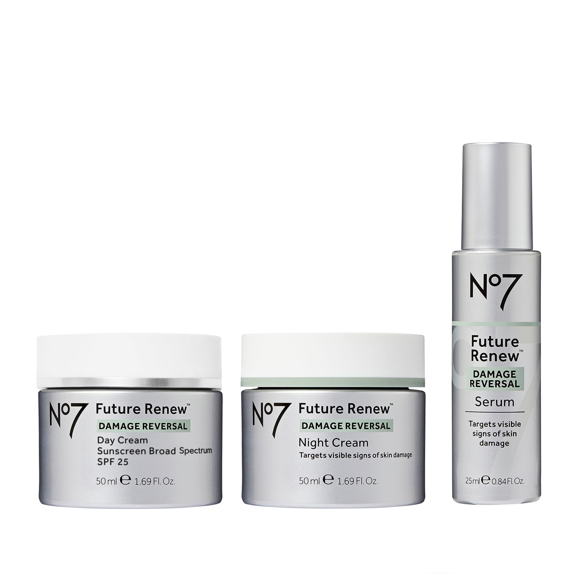 No7 Future Renew Damage Reversal Skincare Set, Reverses Visible