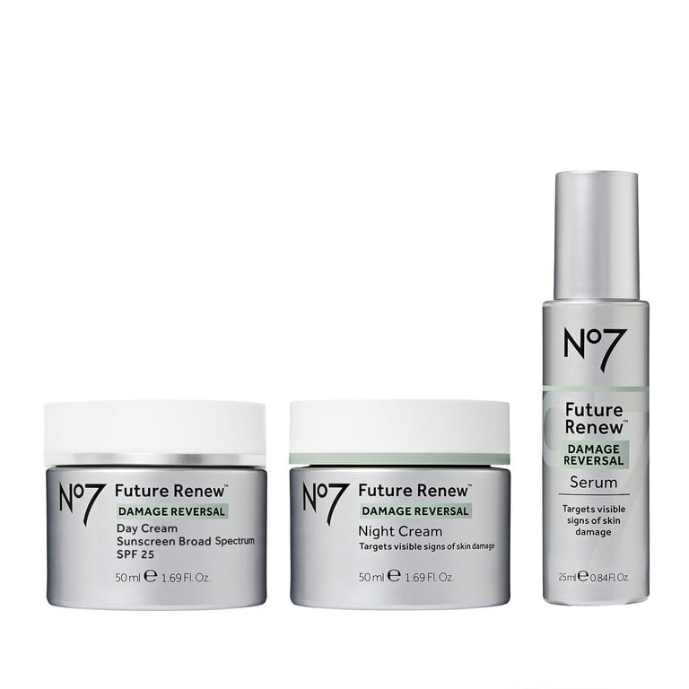 No7 Future Renew Damage Reversal Skincare Set, Reverses Visible