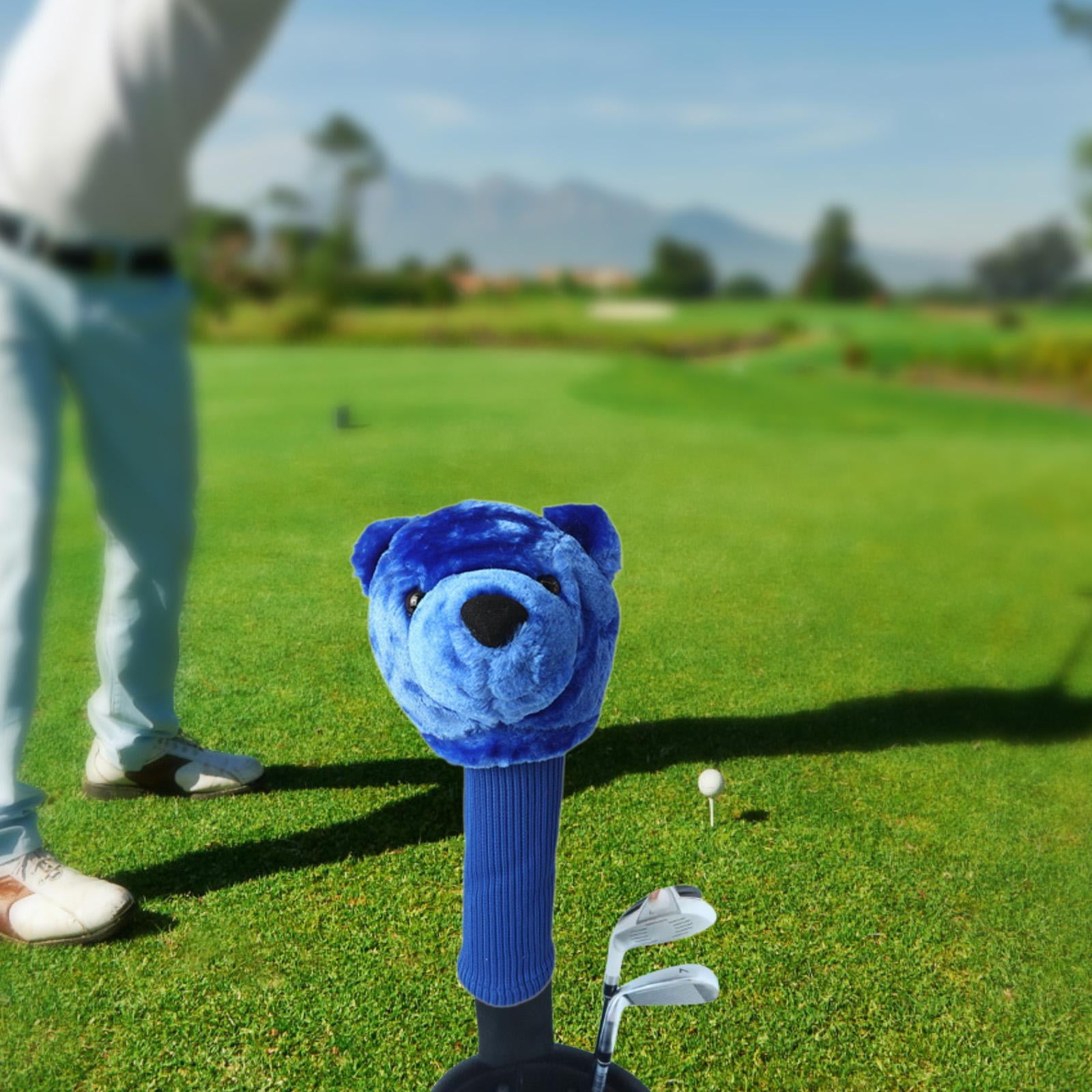 harayaa Soft Plush Golf Wood Driver Headcover Guard Club Keepsake Anti Scratch Protector