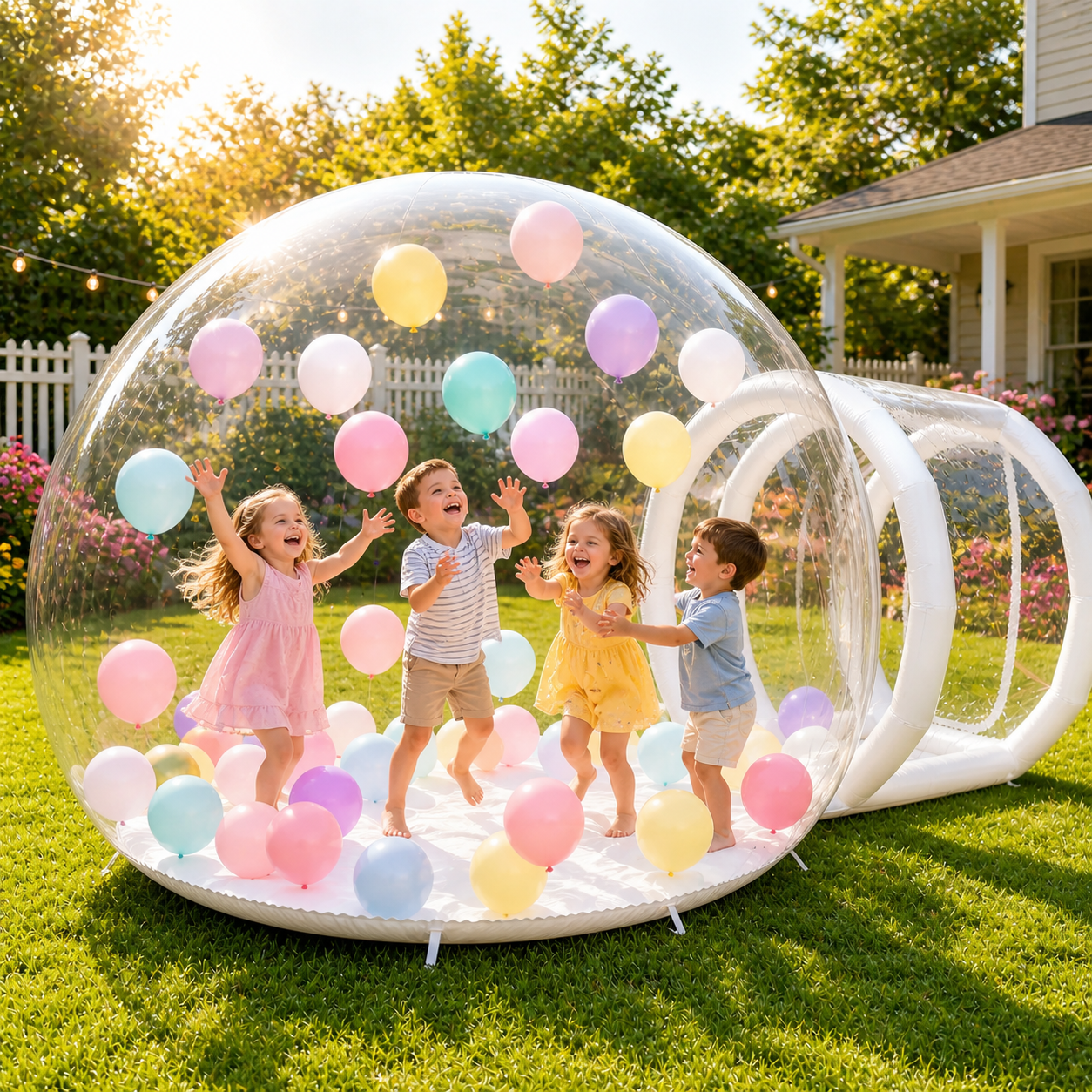 10FT Bubble Balloon House Bubble Tent for Party Balloons Decorations
