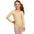 thumbnail image 2 of Girls Leotard Basic Long Sleeve Ballet Dance Leotard Kids & Toddler Shirt (2-14 Years) Variety of Colors, 2 of 2