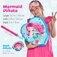 thumbnail image 3 of Mermaid Pinata Themed Birthday Supplies Set - Perfect Pinata Decorations, Treasure Hunt & More!, 3 of 7