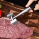 thumbnail image 2 of Martillo Ablandador de Carne de Doble Cara de Acero Inoxidable de 2 Piezas, Cómodo para Bistec, Ternera y Pollo, 2 of 5