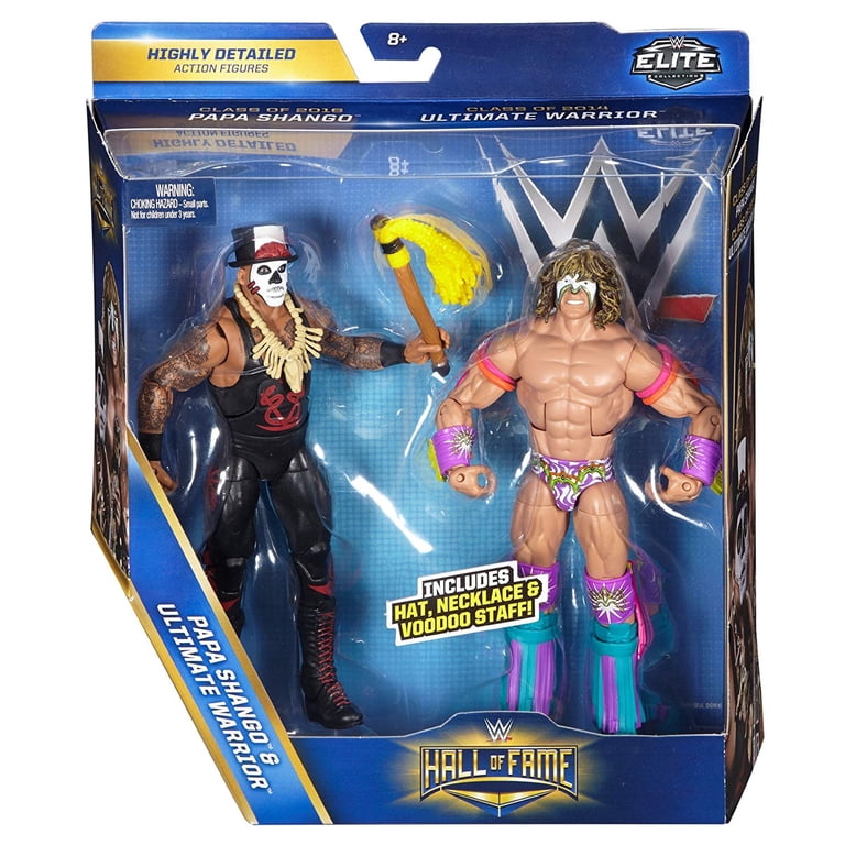 WWE Ultimate Warrior & Papa Shango フィギュア WWE Wrestling Hall of Fame Papa Shango & Ultimate Warrior Action