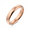 Rose-4MM, variant on Bling Jewelry Mens Basic Simple Classic Dome Gold Plated Titanium Wedding Band Ring Comfort Fit