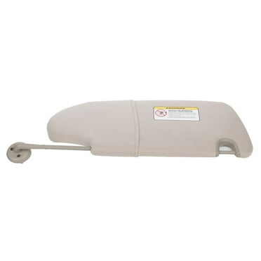 CCIYU Gray Sun Visor Left Driver Side fit for 2002 2003 2004 2005 2006 2007 2008 for Dodge for Ram 1500 Sun Visor Assembly Without Sunroof