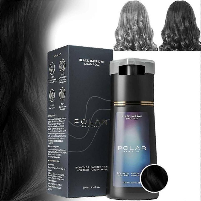 Women & Men Polar Hair Dye Shampoo Long Lasting Moisturizing Hair Dye-M
