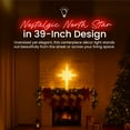 thumbnail image 2 of Union Products 75900 39 Inch LED North Star Hanging Blow Mold Christmas Decoration, 2 of 10