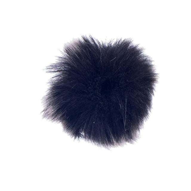 Parabrisas de micrófono negro para micrófono de solapa clip de solapa Mini