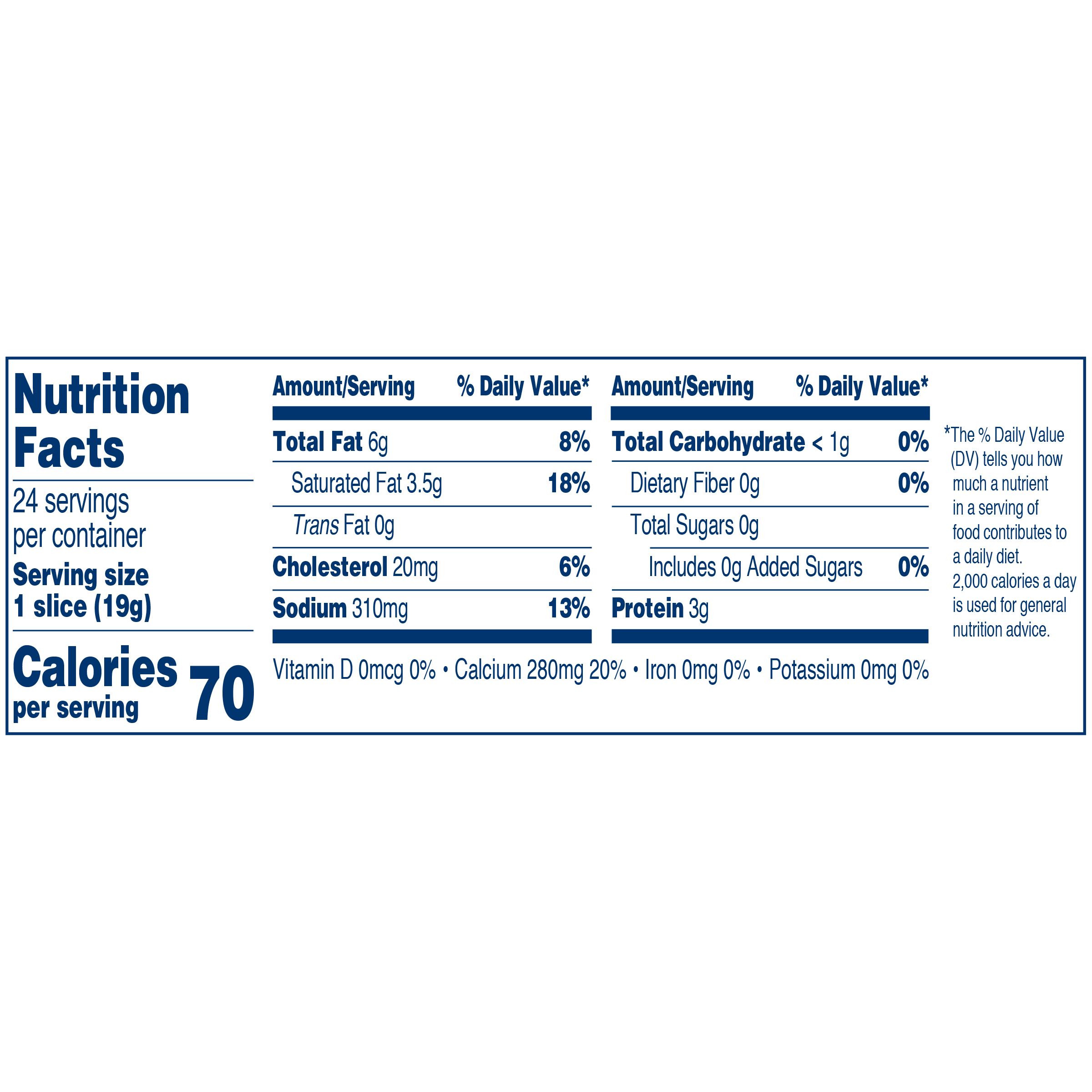 Kraft Cheese Slices Nutrition Label Best Label Ideas 2019