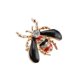 thumbnail image 1 of Pin de insecto para mujer, broche de Metal para el pecho, broches de abrigo, joyería femenina para citas, fiesta, presente, adornos de joyería Ropa, zapatos y accesorios Miscelánea Negro Jumpingount AP015104-02, 1 of 6