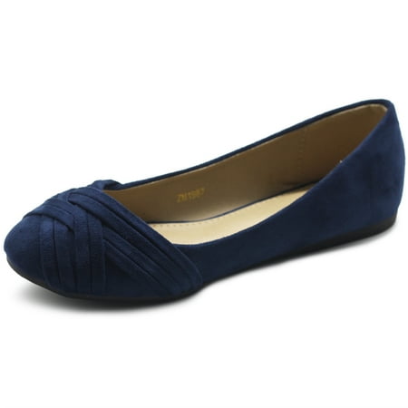 

Ollio Women s Ballet Shoes Cute Casual Comfort Flats ZM1987