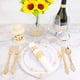thumbnail image 3 of 25 platos de plástico: platos de un solo uso para bodas, fiestas y cumpleaños., 3 of 5