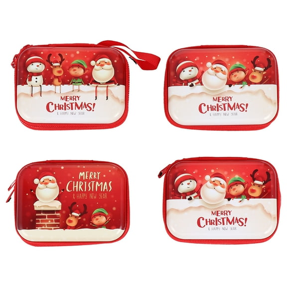 Gymnture christmas Christmas Bag Organizer Metal Gifts Box for Tree Hanging (Random Style)