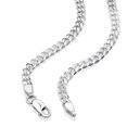 thumbnail image 2 of Sterling Silver 22" 4.5mm Curb Link Chain, 2 of 3
