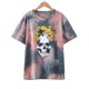 thumbnail image 2 of Blusa suelta de manga corta con cuello redondo y estampado a la moda para mujer Pompotops hfajkhk138212, 2 of 8