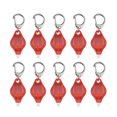 thumbnail image 1 of Graflsoa 10-Pack LED Keychain Flashlights with CR2032 Battery, Multi-Color Options, Compact Design for Outdoor Adventures, 1 of 6