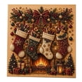thumbnail image 2 of DIY Christmas Pearl Diamond Painting Art Kit, Pearl Diamond Painting Kit for Adults Beginners, 3D Christmas Bead Art Craft with Decorative Frame for Holiday Home Decor Gift, 2 of 6