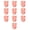 Pink, variant on Plastic Document Clip Plastic Cubicle Hook for Efficient Binding and Display