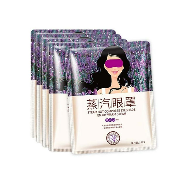 Fiudx Mascarilla de Vapor Calmante para Ojos, Hidratante y Nutritiva, 5 Unidades