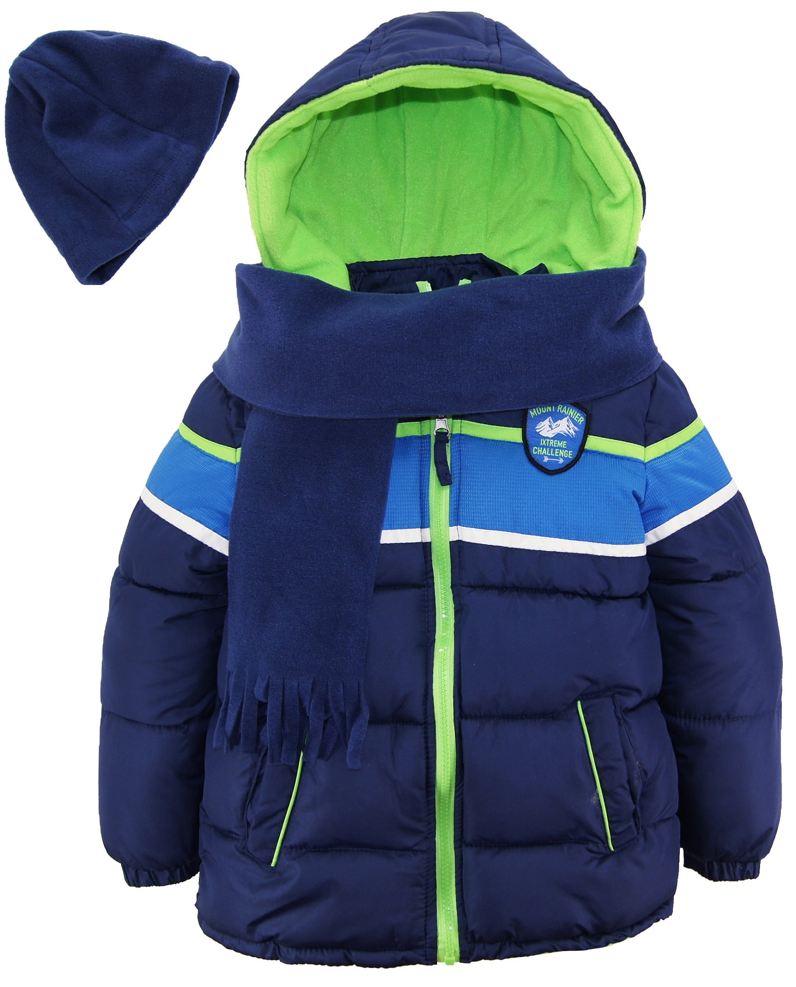 Ixtreme Boys' Colorblock Puffer Jacket, - Walmart.com