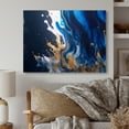 thumbnail image 2 of Designart Ice Paint Splash I Canvas Wall Art, 2 of 5