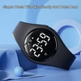 thumbnail image 3 of Pedometer Watch No Bluetooth No App IP68 Waterproof Watch for Kid Boys Girls, Rechargeable Digital Watch with Alarm Clock Timer Step Counter, 3 of 9