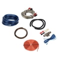 thumbnail image 1 of Power  Installation Kit, Anti Wear Vivid Voice Effects Abrasion Resistance Audio Wire Protector  for Car, 1 of 8