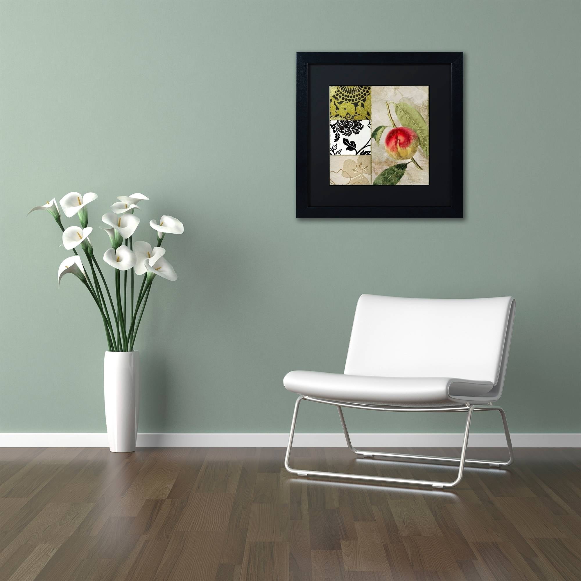 Trademark Fine Art "SoHo I" Canvas Art by Color Bakery Black Matte, Black Frame