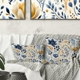 thumbnail image 3 of Designart "Moroccan Botanical Wonder II" Floral Printed Throw Pillow, 3 of 5