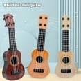 thumbnail image 3 of Ukulele Toys,Mini Guitar 10 Inch Musical Toy Guitar Classical Toddler Ukulele,4 String Mini Learning Instruments Educational Musical Toy for Beginner Gifts for Age 3 4 5 6 7 8 9 Years Boys Girls Baby, 3 of 8