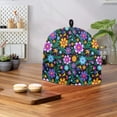 thumbnail image 3 of HELLHERO Tea Cozies Covers Floral Pattern Polyester Canvas Keep Warm for Gift, 3 of 5